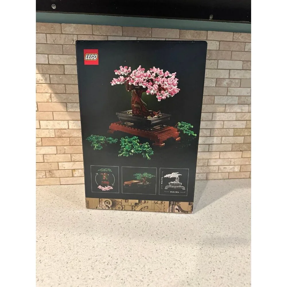 LEGO 10281 Bonsai Tree Botanical Collection Building Kit‎ 878 Pieces NEW